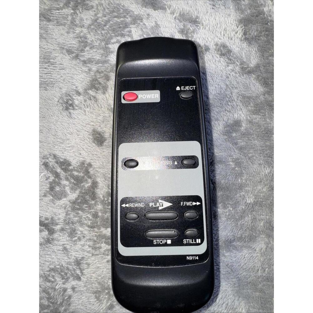 Vintage Funai N9114 VCR Remote Control for Symphonic & Sylvania